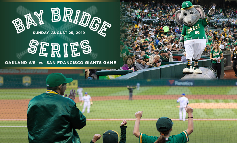 Win a VIP Prize Package to the Bay Bridge Series on August 25! Get on